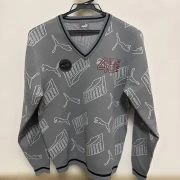 PUMA 골프 V넥 니트