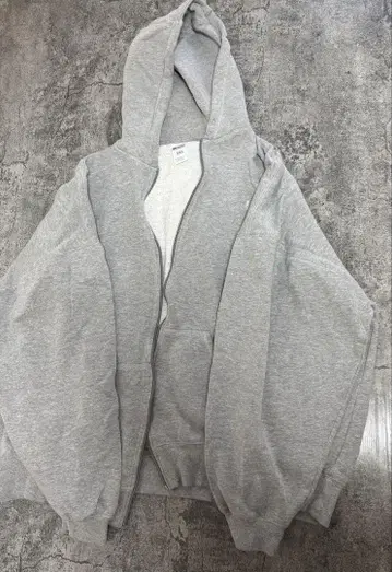 러셀 애슬레틱 그레이 후드티 3XL