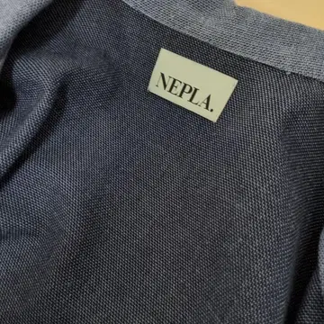 NEPLA 네이비 숏 슬리브 셔츠