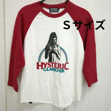 HYSTERIC GLAMOUR S 사이즈 7부 소매 티셔츠