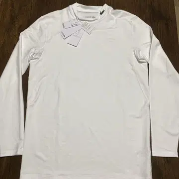 LACOSTE TIGHT FIT 화이트 셔츠 XL