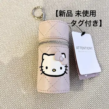 [ HELLO KITTY ] 퀼팅 립 파우치 키 참