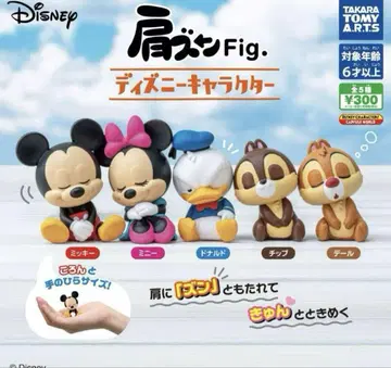 어깨 쿵 Fig. 디즈니 캐릭터 피규어 5체 세트