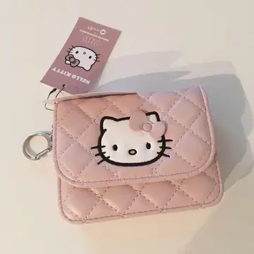 lowrysfarm 퀼팅 카드 케이스 키 참 키티 kitty