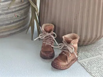 브라이스 아이시 인형 가죽 브라운 부츠