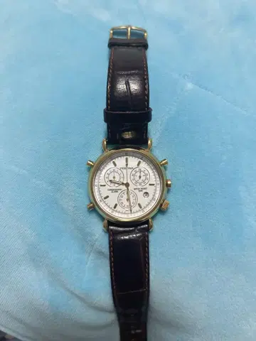 FESTINA 크로노그래프 화이트 다이얼 시계