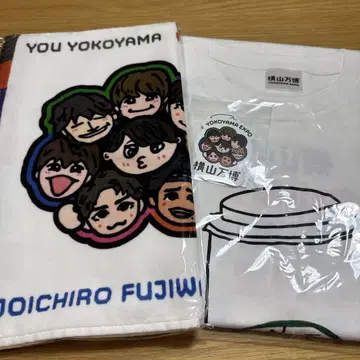 요코야마 만박 벤 T셔츠 스티커 페이스타월 세트