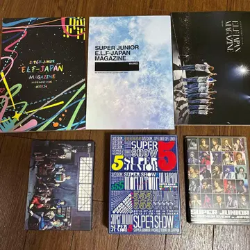 슈퍼주니어 E.L.P 재팬 매거진 DVD 여러 가지 세트