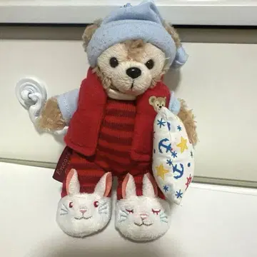 더피 Duffy 파자마 잠옷 인형 배지 디즈니씨