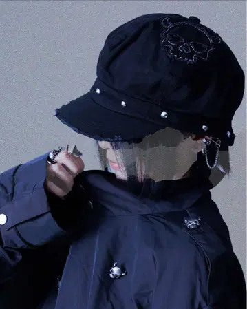 감츄 (Gamchu) 나만의 외출 모드 데님 헌팅 캡