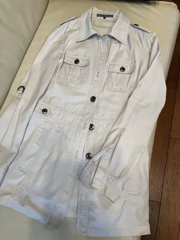 여성용 화이트 자켓