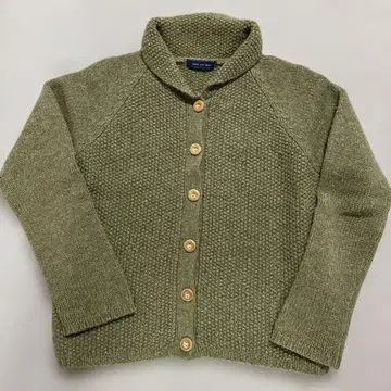 Spick and Span 올리브 그린 가디건