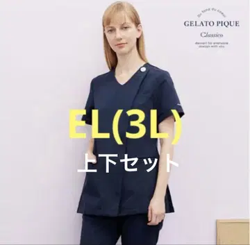 젤라또피케&클라시코 플리츠 스크럽 상하의 세트