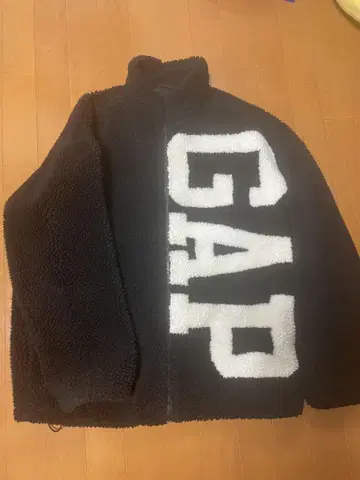 GAP 보아 자켓 M 블랙
