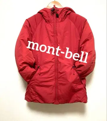 몽벨 mont-bell 다운 자켓 다운 90% 레드 M 사이즈