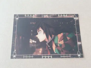 귀멸의 칼날 무한성편 ufotable cafe 엽서 토미오카 기유