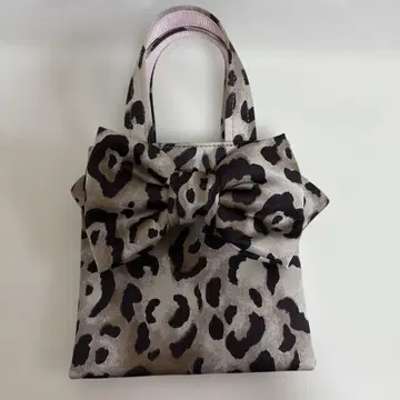뮤게 미니미니 토트 리본백