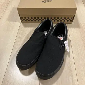 VANS 블랙 슬립온