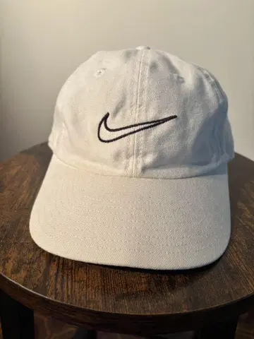 90's Nike 화이트 캡