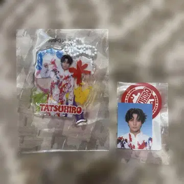 LIL LEAGUE 나카무라 타츠히로 스티커 클리어 참 증명 사진