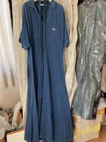 라코스테 폴로 맥시 원피스 40