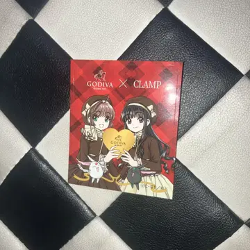 고디바 x CLAMP 오리지널 스티커 카드캡터 사쿠라