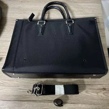 블랙 나일론 비즈니스 백
