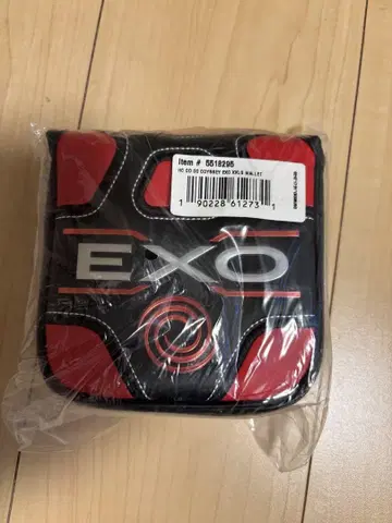 오딧세이 EXO 퍼터용 골프헤드커버 레드/블랙