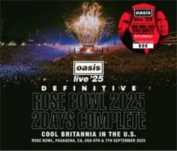 Oasis live '25 Definitive Rose Bowl 2025