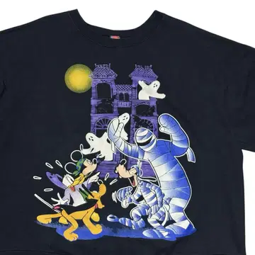 레어 90s Disney 호른티드 맨션 맨투맨 할로윈