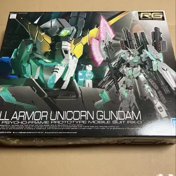 1/144 RG 풀 아머 유니콘 건담 건담 UC 상자 손상 있음