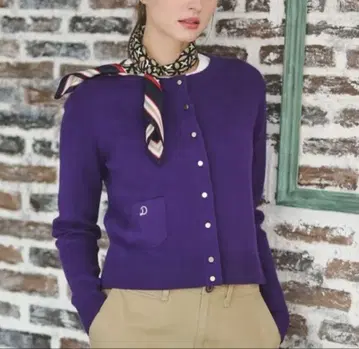 DRESSTERIOR 워셔블 코튼 캐시미어 혼방 가디건