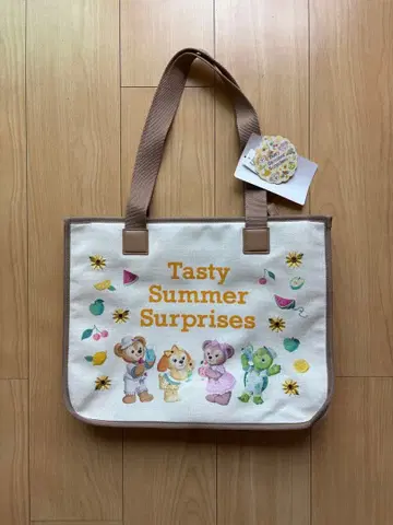 새상품 미사용 더피 프렌즈 토트백