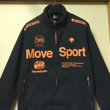 데상트 무브스포츠 저지 트랙 자켓 Move Sport