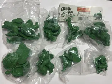 Green Green Army 애니멀 피규어 풀 컴프 8체 세트