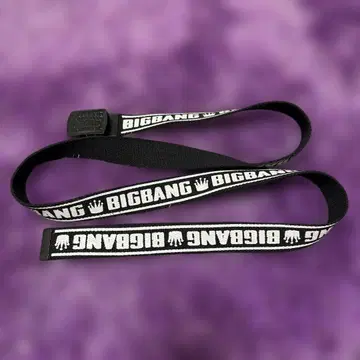 BIGBANG 콘서트 기념 나일론 벨트