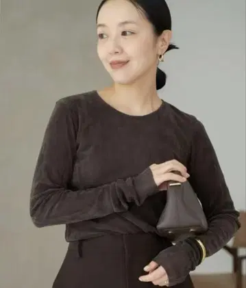 [ Plage ] flockey mesh 롱 T