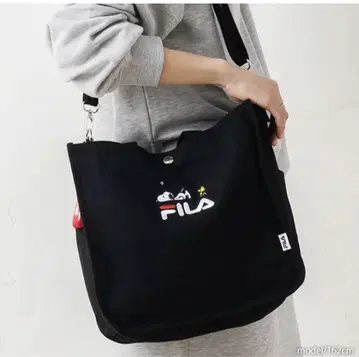 FILA 휠라 스누피 숄더백 토트백 PEANUTS