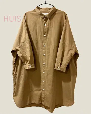 HUIS 롱 셔츠 프리 사이즈