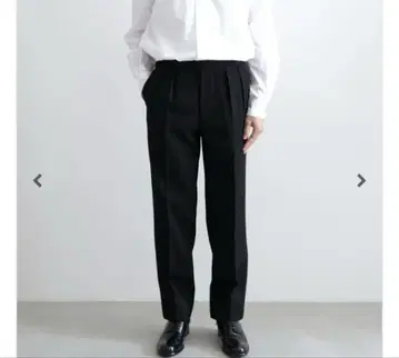 HEUGN Aaron 2 PLEATED TAPERED TROUSERS