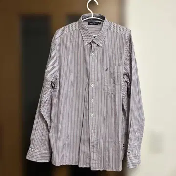 NAUTICA 스트라이프 긴팔 셔츠 XXL