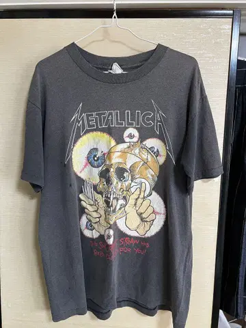 METALLICA 메탈리카 밴드 티셔츠 패스헤드 USA제