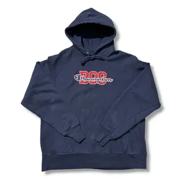 champion 파랑 택 칼리지 프린트 리버스 위브 XL