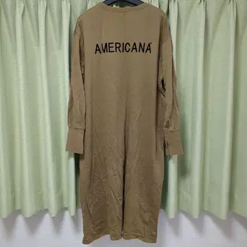 AMERICANA 아메리카나 프리크 스토어 별주 롱 원피스 긴팔