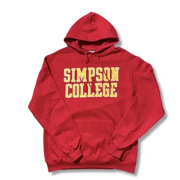 Champion 칼리지 프린트 풀오버 후드티 XL