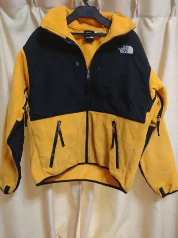 THE NORTH FACE 플리스 자켓 M 블랙/옐로우 컬러 데나리 자켓