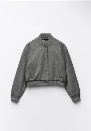 ZARA 소프트 봄버 자켓 L