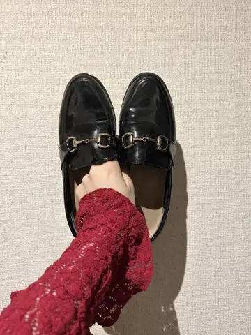 로퍼 체인 블랙