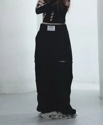 theredthread S nylon jersey pants lace