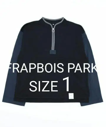 FRAPBOIS PARK 지퍼 T 사이즈 1